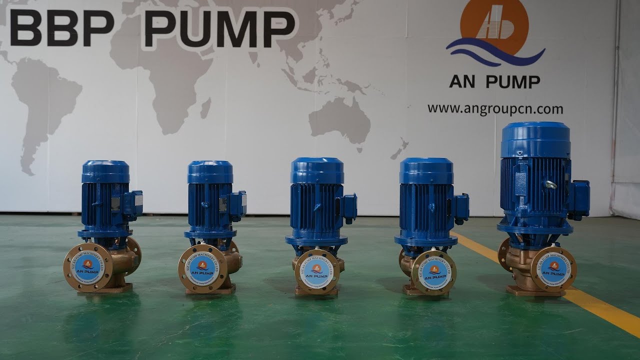 Vertical In-Line Pump for Seawater | Efficient & Compact Pumping Solution - An Pump