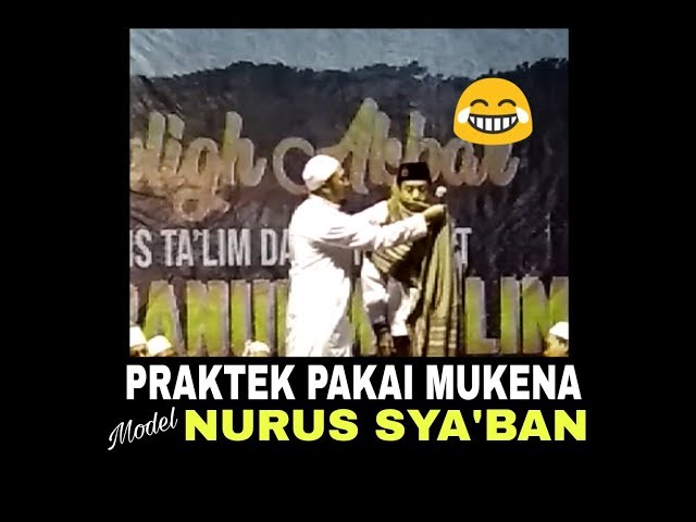 Praktek Cara pakai Mukena | model Nurus Sya'ban (Syubbanul Muslimin) class=