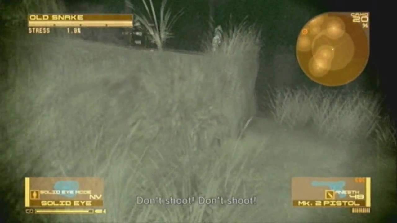 Metal Gear Solid 4 Big Boss Emblem Act II 01 - YouTube