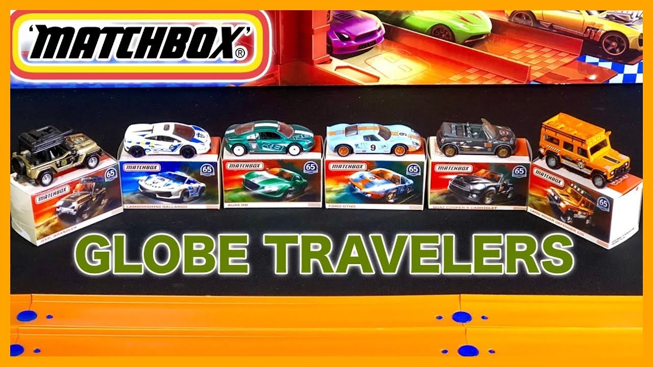 MATCHBOX GLOBE TRAVELERS 6 CAR PREMIUM SET RACE & REVIEW YouTube