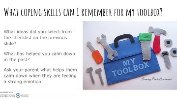 Coping skills toolbox k 3