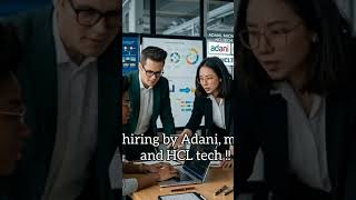 HCL Tech , microsoft and adani group is hiring for freshers #job #jobvacancy #fresherhiring