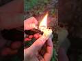 Arc lighter  fire plug test bushcraft camping fire survival