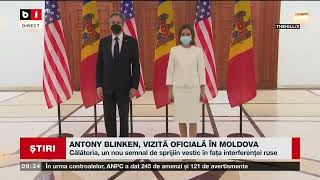 ANTONY BLINKEN, VIZITĂ OFICIALĂ ÎN MOLDOVA_Știri B1TV_25 mai 2024