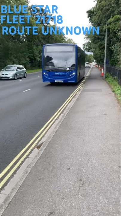 BLUE STAR 2718 ON ROUTE