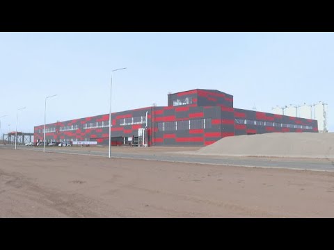 Завод по производству железобетонных изделий открыли в Акмолинской области