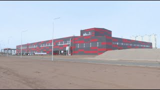Завод по производству железобетонных изделий открыли в Акмолинской области
