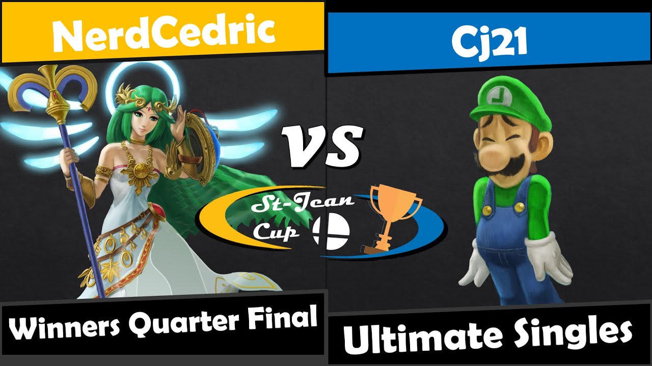 Cj21 (Luigi) vs NerdCedric (Palutena/Kirby) - Winner Quarter-final - SJC s6e10