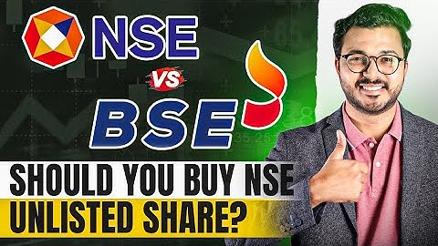 NSE vs BSE stock comparison | should you buy NSE unlisted | BSE vs NSE | BSE share price | CDSL