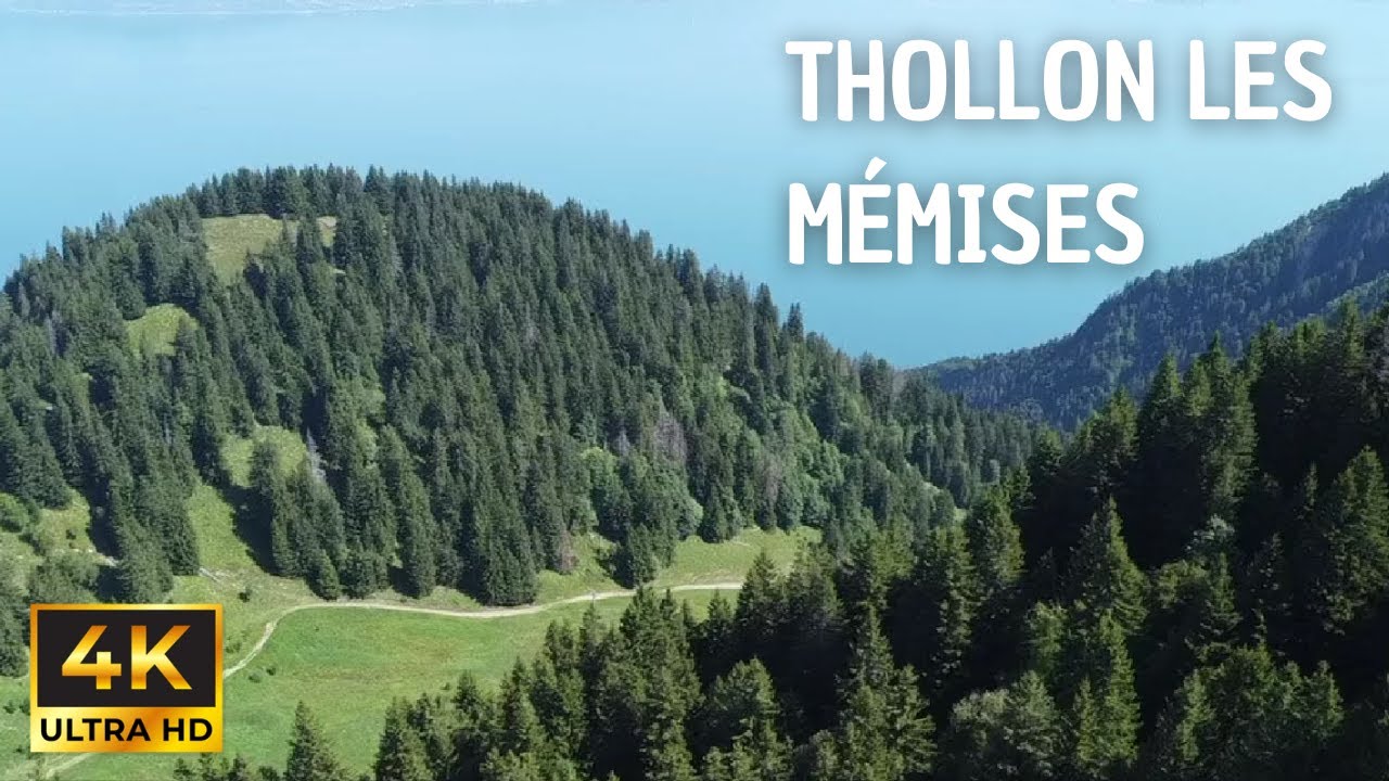 Thollon Les Mémises - DRONE 4K -