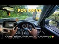 Peaceful POV Drive 🚘 | Calm & Relaxing Narrow Road Adventure 🌿🌞 | VEHICULAR
