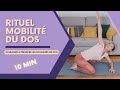 Gym du dos  exercices de gym douce pour le dos 10 min