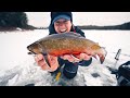 Top 3 Mistakes Ice Fishermen Make! (First Ice Trout)