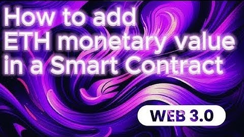 How to add Ethereums monetary value in a Smart Contract