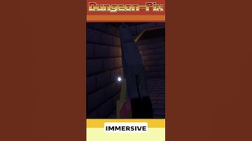 This is Dungeon-Pix  #gaming #game #indiegame #gamedev  #pixelart #devlog  #3dgamedevelopment #vr