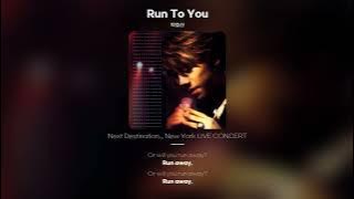 [Lyric Video] 박효신 (Park Hyo Shin) - Run To You