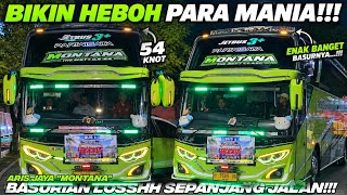 54 NOT OKDJ😱BASURIAN LOSSSH SEPANJANG JALAN_BUS ARIS JAYA 