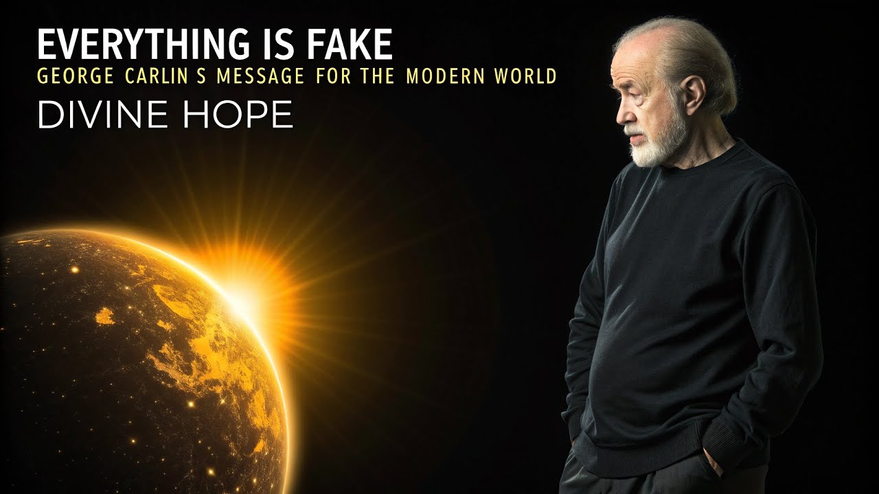 He Was Right — George Carlin Warned Us About This Fake World | Divine Hope