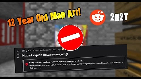 This Map Exploit might end 2b2t.org forever! - [2b2t reddit]