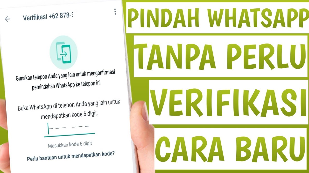 Cara Memindahkan Whatsapp Dari HP Lama Ke HP Baru Tanpa Verifikasi