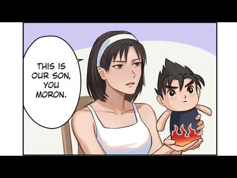 Kazuya Meets Baby Jin - Tekken Comic Dub