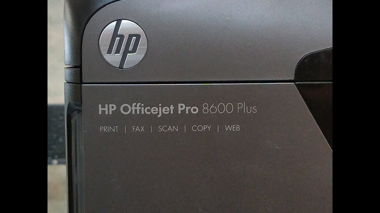 HP Officejet Pro 8600 Plus repair YouTube