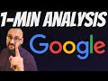 1 Minute Analysis of Alphabet (GOOG) Stock