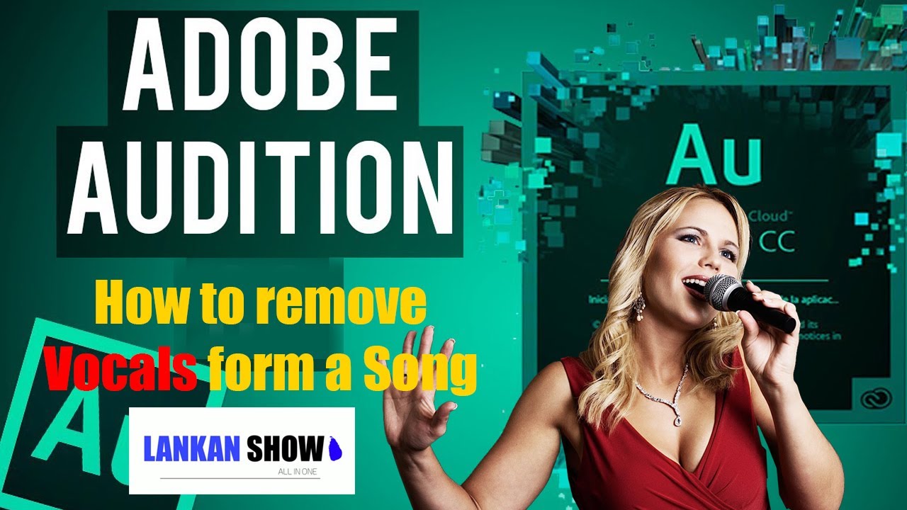 how to remove vocals from a song using adobe audition 3.0