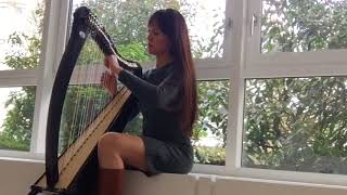 Greensleeves on Celtic Harp (SHEET MUSIC AVAILABLE)