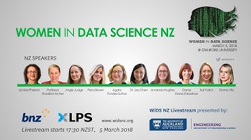 Global Women in Data Science New Zealand WiDS 2018 Livestream