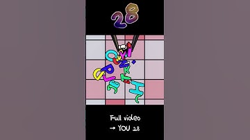 Softbody Alphabet Tetris 😊 1 #shorts