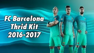  Nike FC Barcelona Thrid Kit 2016-2017