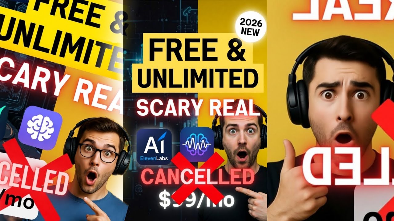 Generate Unlimited Human Like AI Voices for FREE! 🔥 (Full Tutorial 2026)