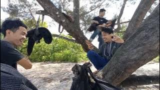Enjoying The Breeze Of Pukan Bangka Beach