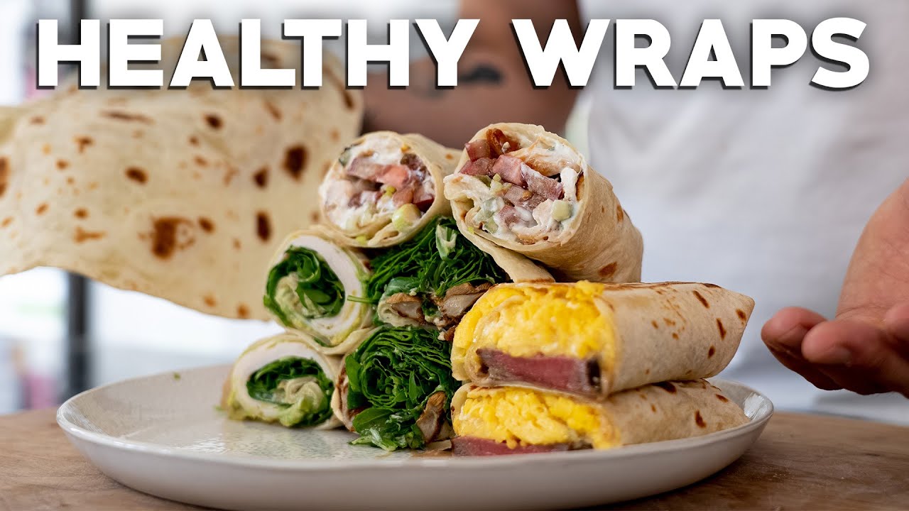 Healthy Wraps at Home (Make Your Own Flatbread)