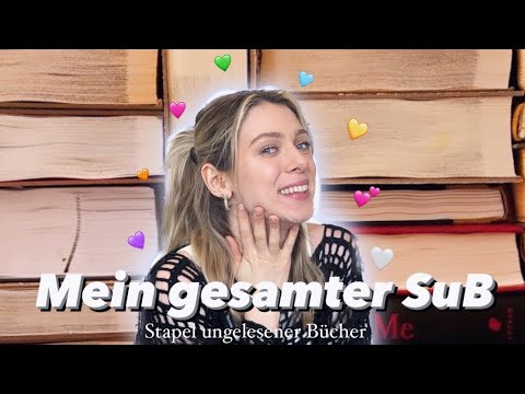 Mein gesamter SuB 📚🤍 - Stapel ungelesener Bücher ✨|| MARW