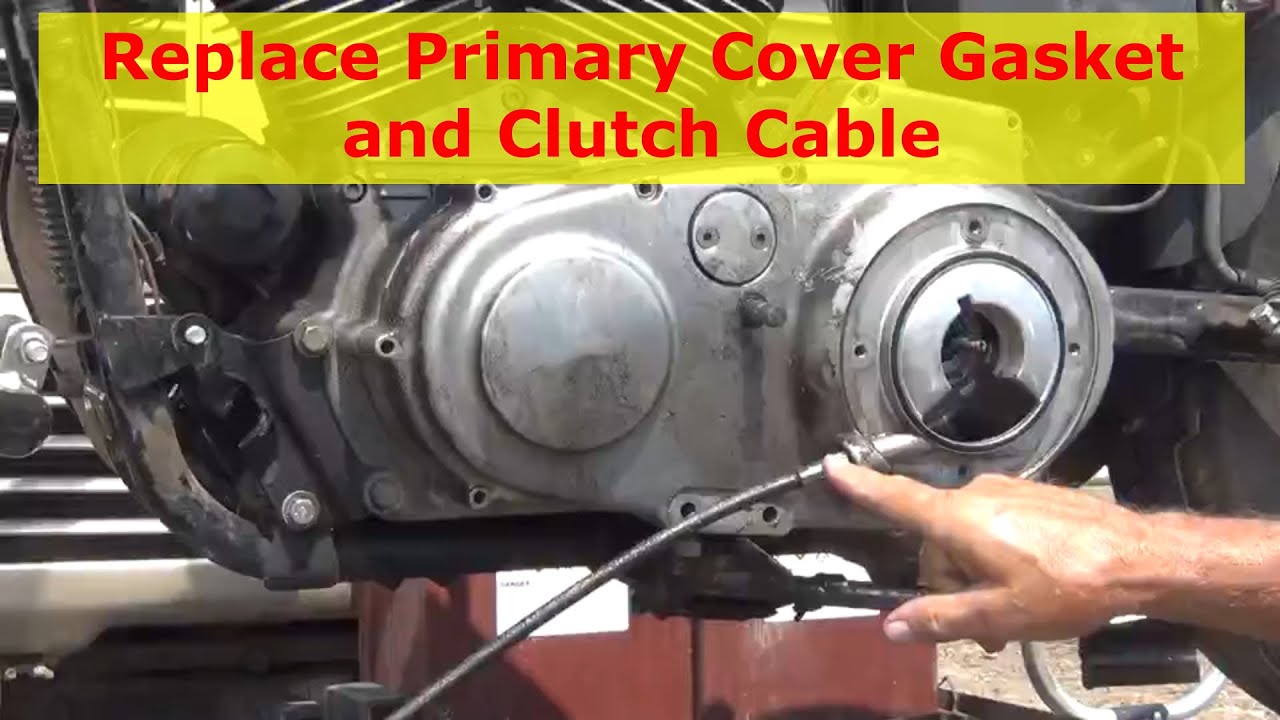 99 Primary Gasket and Clutch Cable install on my Harley Sportster