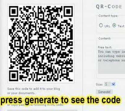 QR Codes on the N95