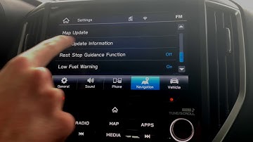 Update Your Subaru Navigation
