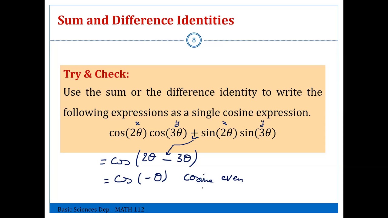 Section 2 3 Math2 IAU - YouTube