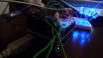 Multiple LED control via DMX 512 using Arduino