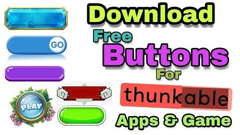 How to download Thunkable Button for Game and app