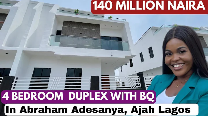 140 Million Naira, Affordable 4 Bedroom House For Sale In  Abraham Adesanya Ajah Lekki, Lagos
