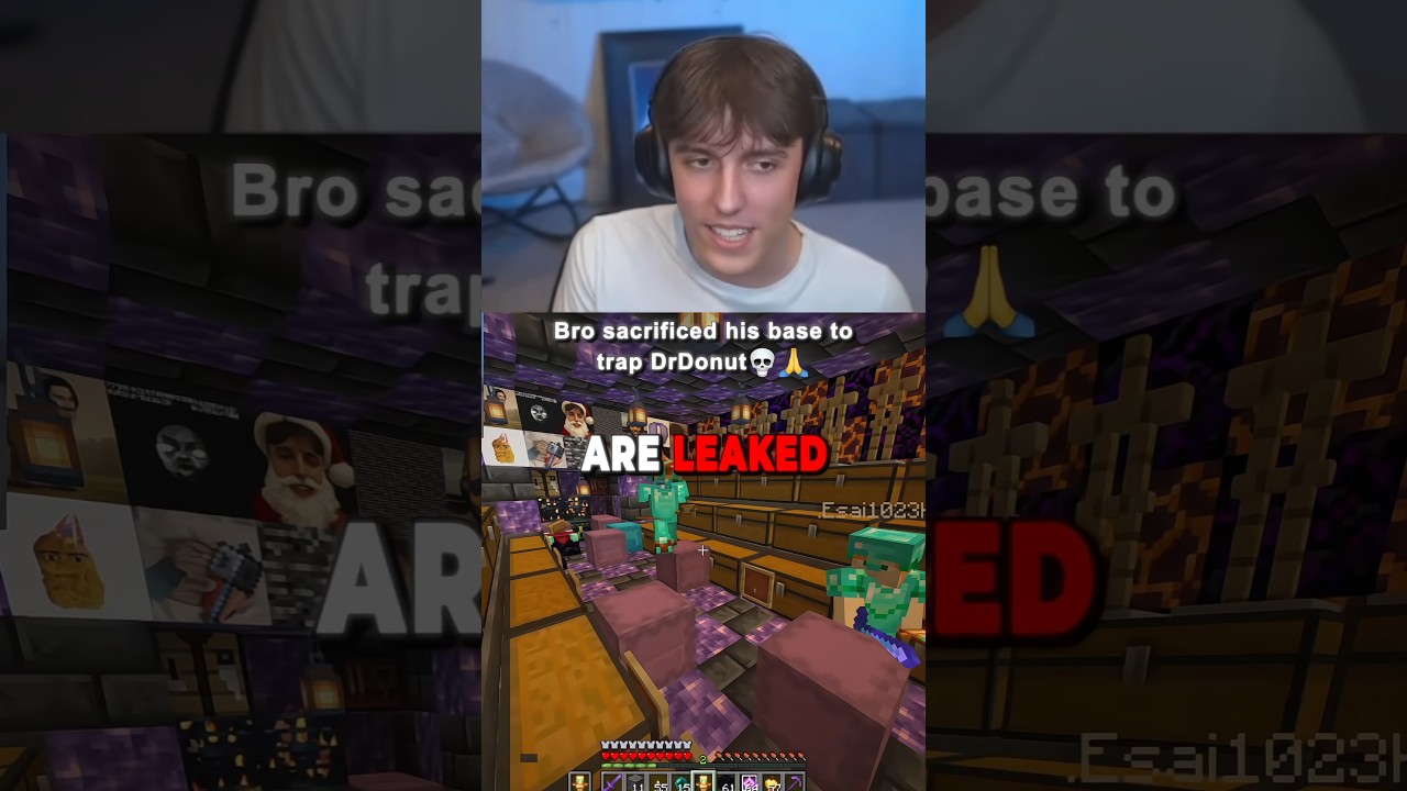 Bro Sacrificed His Base To Trap DrDonut 💀