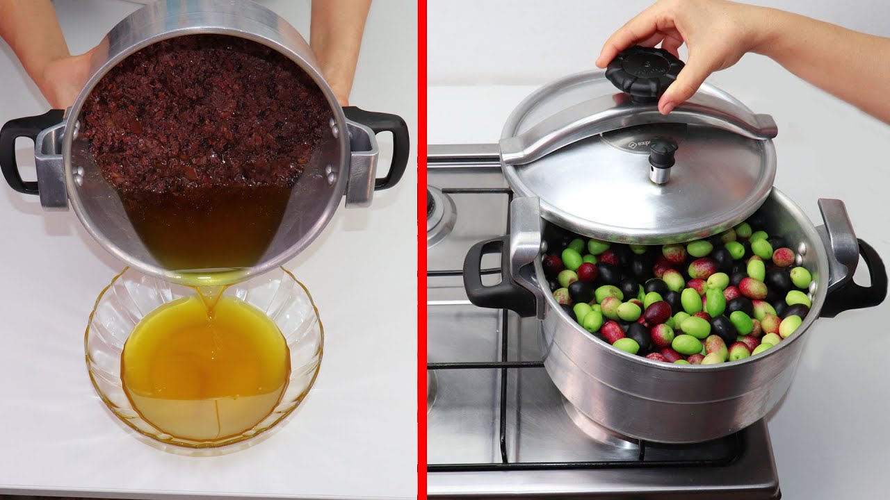 أسهل وأسرع طريقة لتحضير زيت الزيتون في المنزل ديري كولشي في الكوكوت وحضريه في رمشة عين مستحيل تشتريه