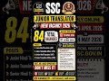 SSC 2026 Itni Kam Vacancy 😱 | Cut Off Bahut High Jayega #shorts #ssc #2026 #govtjobs #cutoff