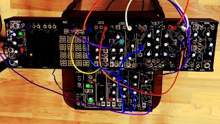 "Hipshot" System Cartesian + 0-Coast, MakeNoise, eurorack modular synth