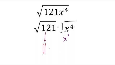 Decomposing a Square Root Radical Expression