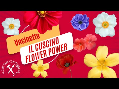 Il cuscino flower power