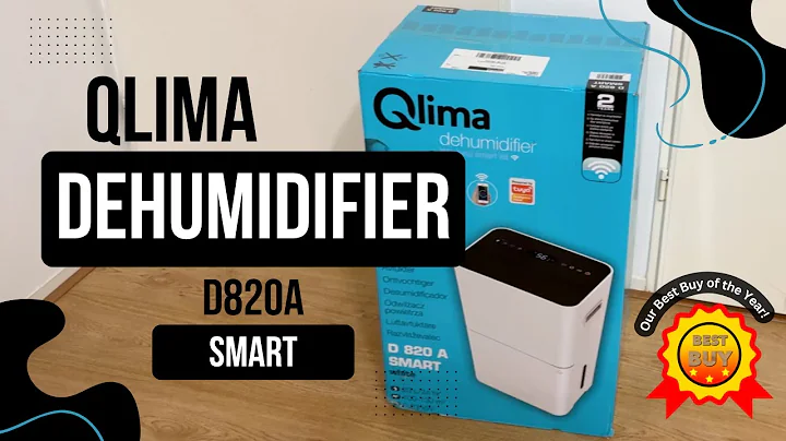 Qlima Smart Dehumidifier D820A model | Features & First Use Testing
